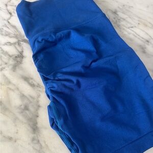 Women's Blue Athletic Shorts